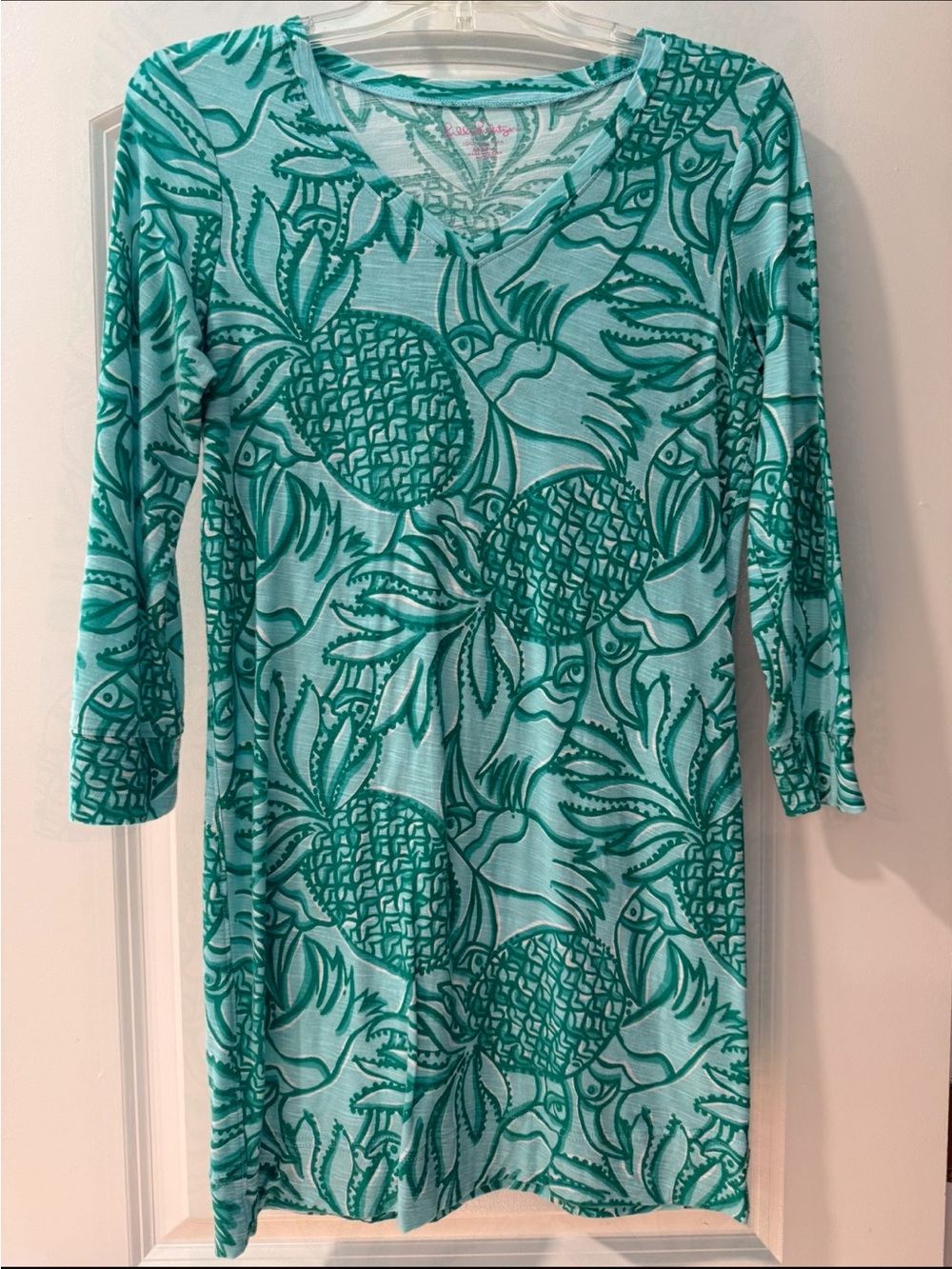 Vintage 3/4 sleeve Lilly Pulitzer dress